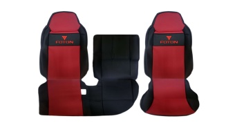 Чехлы сидений Экокожа Foton 1069, 1089 FE1069OEM (Цвет-синий,красный)
